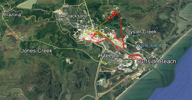 Olin Pipeline Map